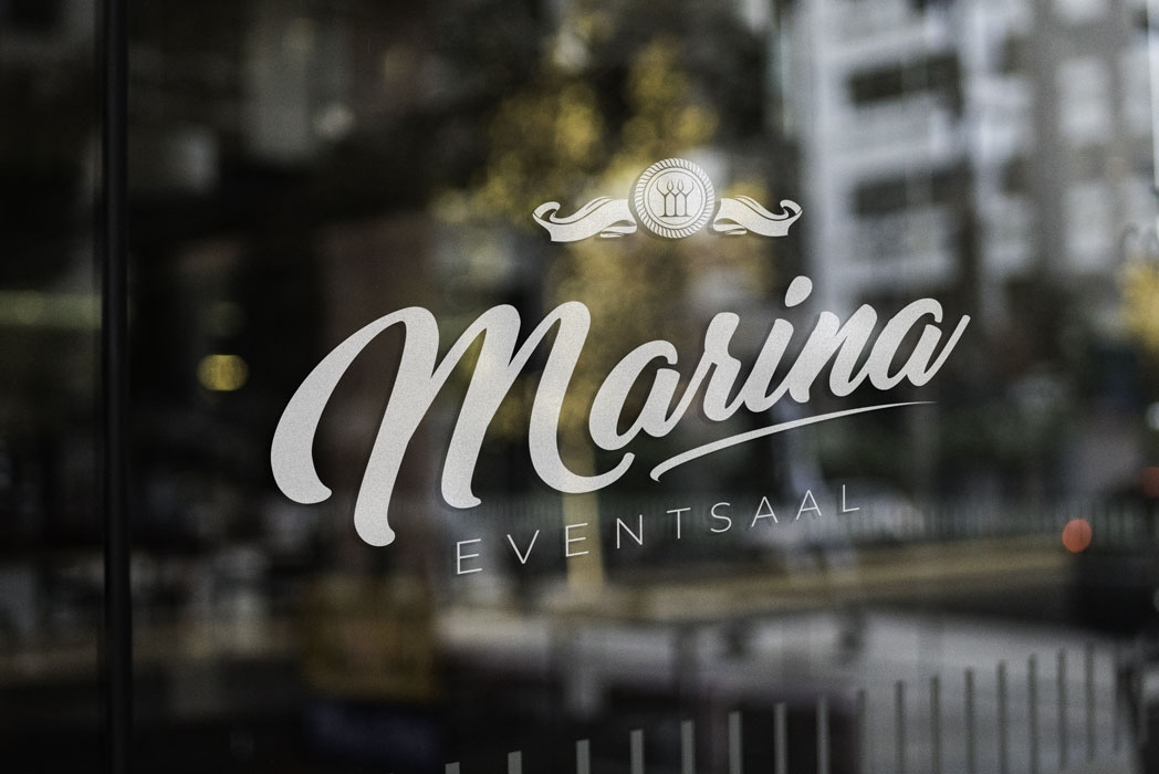 Marina Eventsaal, Fensteraufkleber
